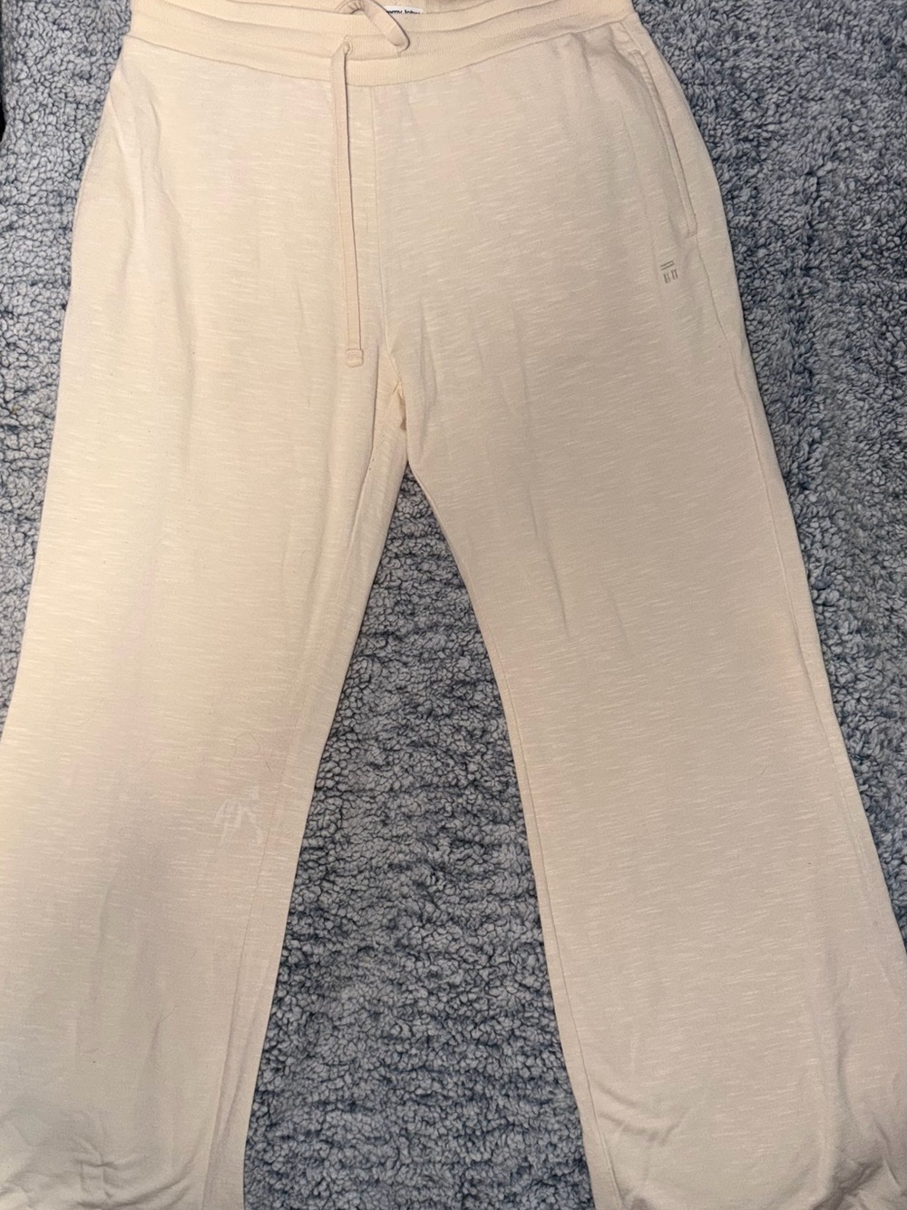 Women’s Tommy John Cream Lounge Sweatpants - Soft Casual Bottoms